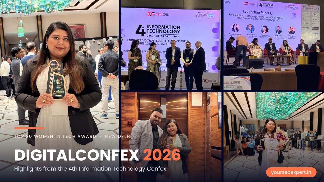 DIGITALCONFEX 2026: A Top 20 Women in Tech Award and a Day Well Spent in New Delhi